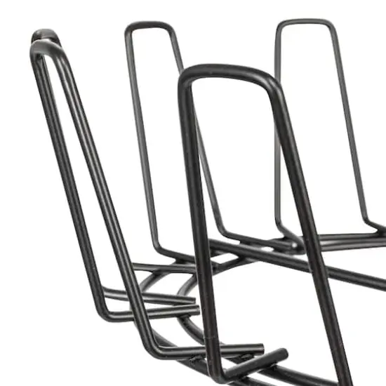 Household Essentials 4.5ft. Matte Black 3-Tier Boot Storage Tree {6}