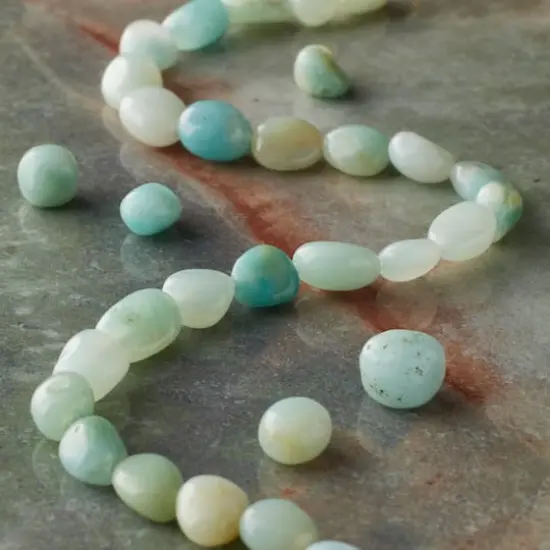 Amazonite Matte Potato Beads by Bead Landing&trade; {3}