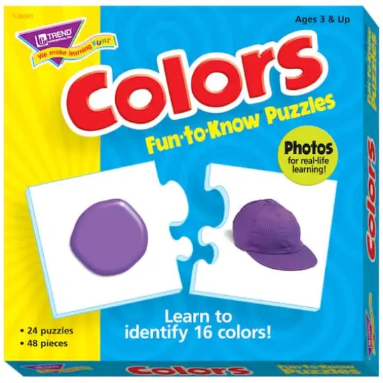 Trend Enterprises&reg; Colors Fun-to-Know Puzzles {1}