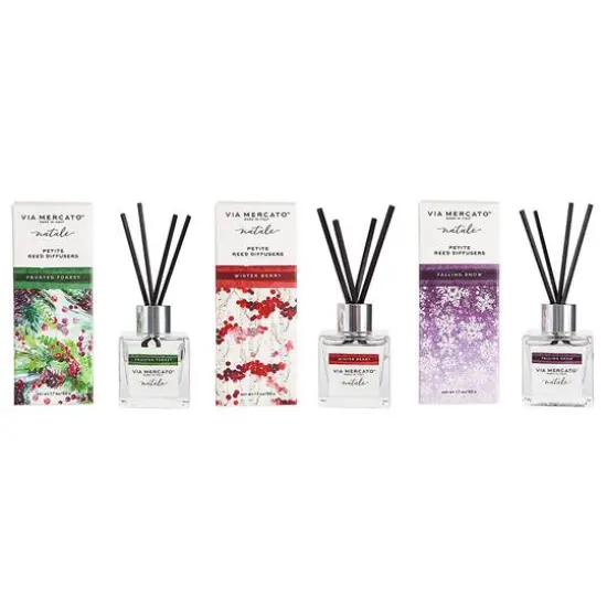 European Soaps Falling Snow Petite Reed Diffuser {6}
