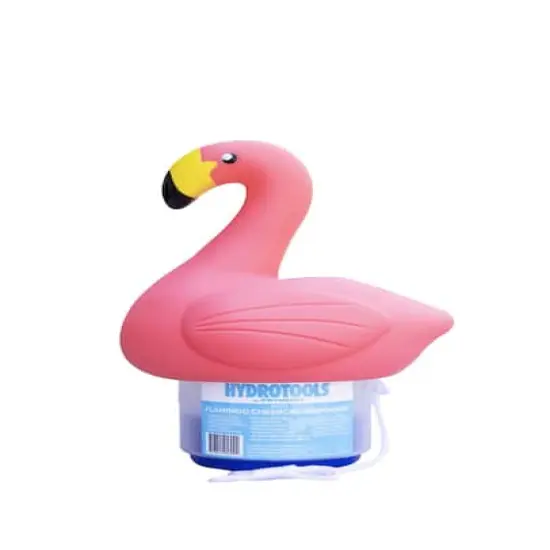 Swimline 12" Pink Flamingo Floating Pool Chlorine Dispenser {4}