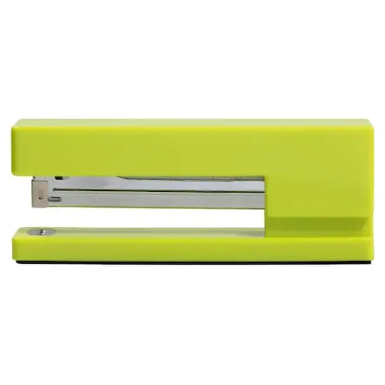 JAM Paper Modern Desk Stapler Lime Green {4}