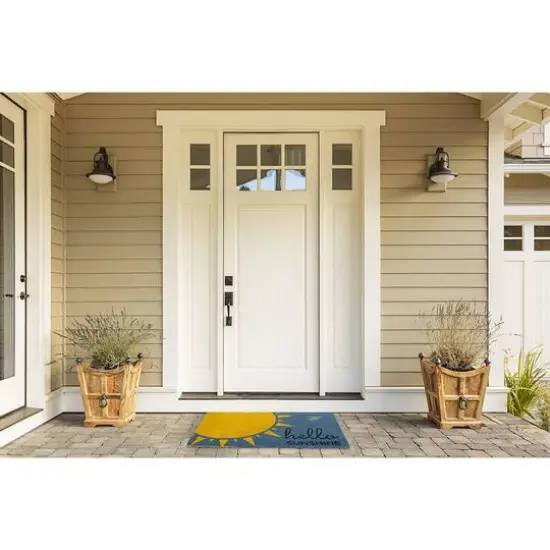 DII&reg; Hello Sunshine Doormat {6}