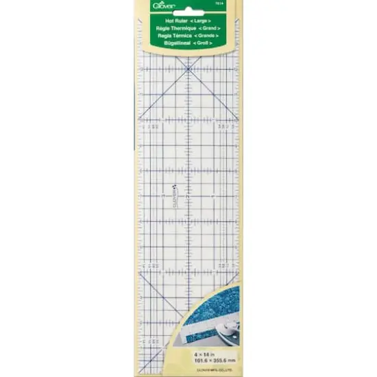 Clover Hot Ruler, 14" x 4" {1}