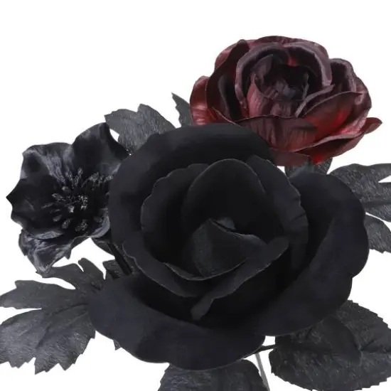 18" Black-Red Rose Bush by Ashland&reg; {4}