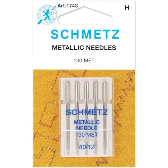 SCHMETZ Metallic Machine Needles, 12/80 {1}