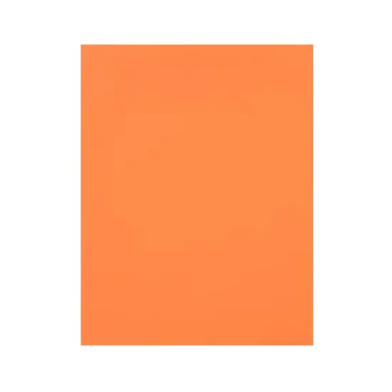 8.5" x 11" 65lb. Cardstock Paper Pack by Recollections&trade;, 50 Sheets Tangerine {8}