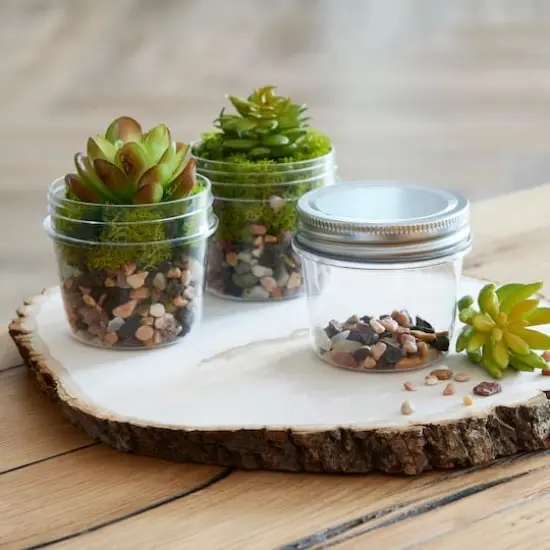 4oz. Plastic Mason Jars by Celebrate It&trade;, 10ct. {3}