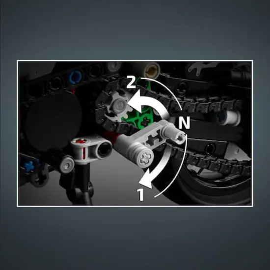 LEGO&reg; Technic&trade; Kawasaki Ninja H2R Motorcycle Set 42170 {7}