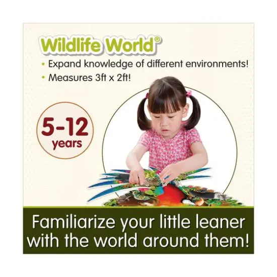 Wildlife World Puzzle - Rainforest: 200 Pcs {6}