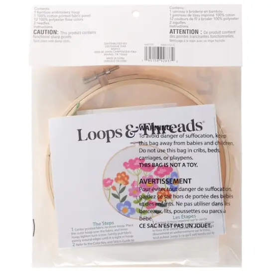 6" Garden Fresh Embroidery Kit by Loops & Threads&reg; {6}
