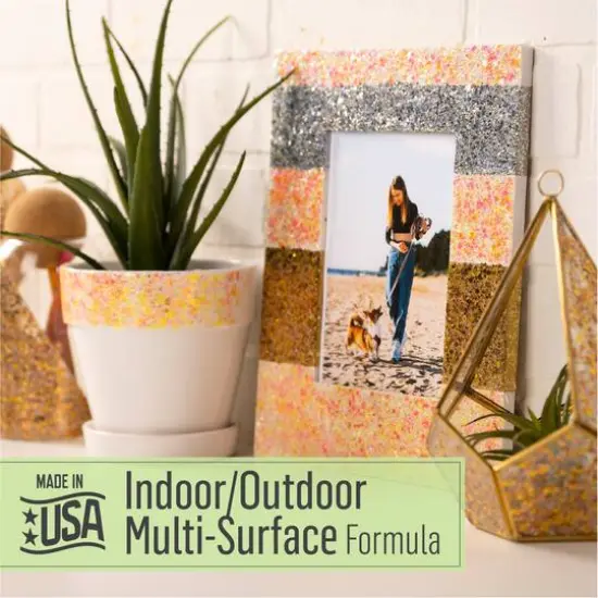 FolkArt&reg; Glitterific Pop&trade; Acrylic Paint, 2oz. Silver Lining {8}