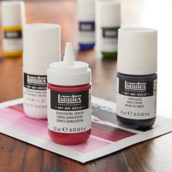Liquitex&reg; Professional Acrylic Soft Body 6 Color Mixing Set  {3}