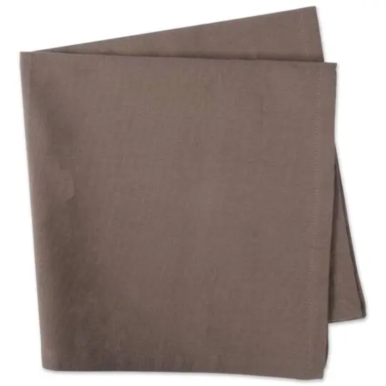 DII&reg; Oversized Napkin, 6ct. Brown {7}