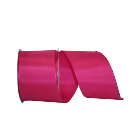 Reliant 2.5" x 25yd. Rhapsody Taffeta Wired Ribbon Sherbert {1}