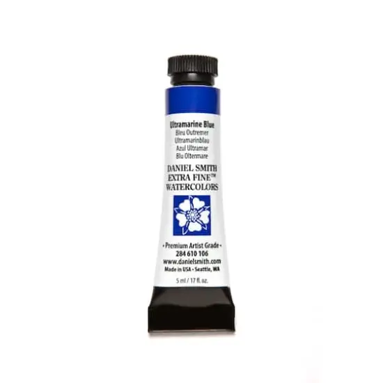 Daniel Smith Extra Fine&trade; Watercolor, 5mL Ultramarine Blue {1}