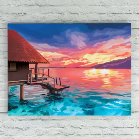 ArtSkills&reg; Premium Cabana Paint-by-Number Kit {3}