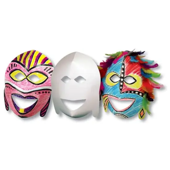 Roylco&reg; African Masks, 20ct. {1}