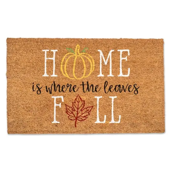 Home is Where the Leaves Fall Doormat {1}