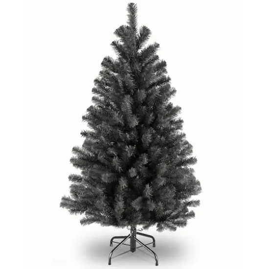 4.5ft. Unlit North Valley&reg; Black Spruce Artificial Christmas Tree {1}
