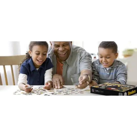 NFL Retro Series 500 Piece Puzzle Pittsburgh Steelers {4}