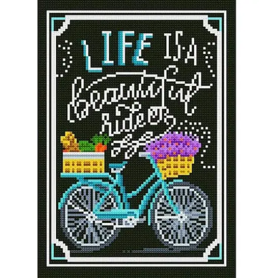 Sparkly Selections Life is a Ride Glow in the Dark Diamond Art Kit {1}