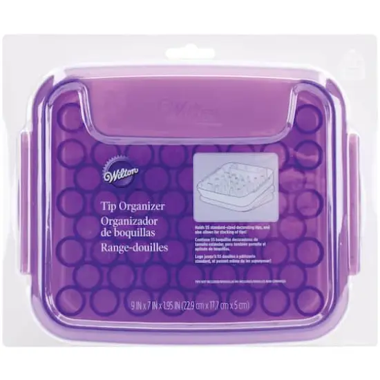 Wilton&reg; Purple & White Tip Organizer {1}