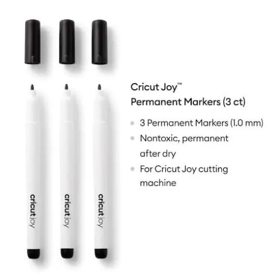 Cricut Joy&trade; Black Permanent Marker Set {3}