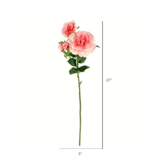Pink Rose Stem, 3ct. {3}