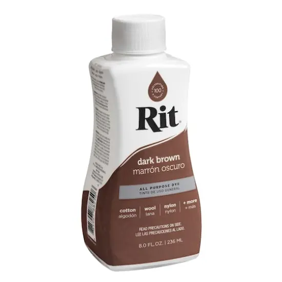 Rit&reg; All Purpose Liquid Dye Dark Brown {3}