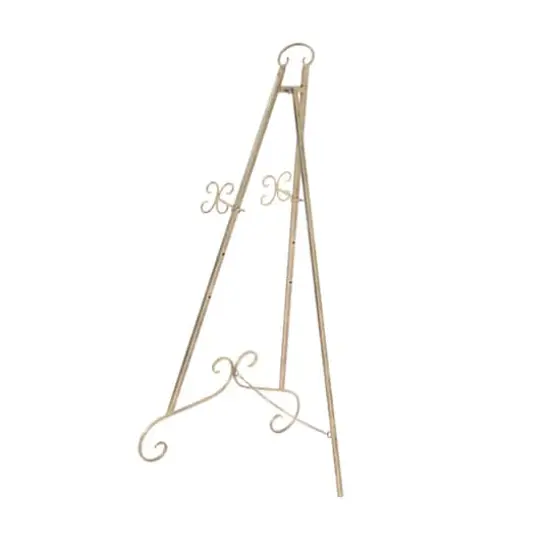 46'' Traditional Iron Easel Gold {3}