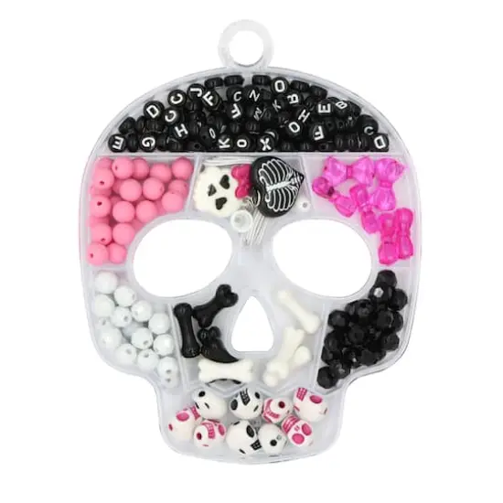 Pink Skull Bead Kit by Creatology&trade; {1}