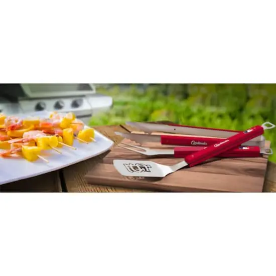 MLB Spirit Series 3-Piece BBQ Set StLouis Cardinals {4}