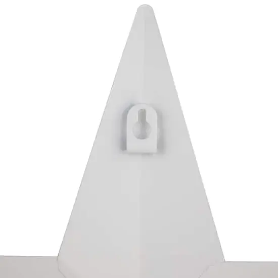 15" Patriotic Star Metal Wall Decoration {6}