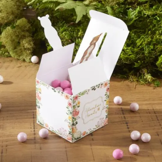 Kate Aspen&reg; Pink Woodland Baby Favor Box, 24ct. {7}