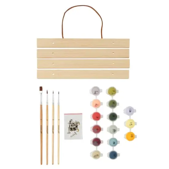 8" x 10" Road Trip Paint-by-Number Kit with Wood Display Hanger by Artist's Loft&reg; {3}