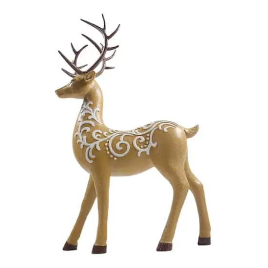 11" Frosted Standing Deer Tabletop Décor by Ashland® {3}