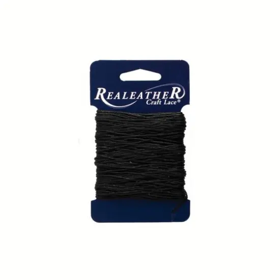Realeather&reg; Black Waxed Thread {1}