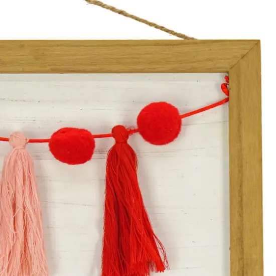 13" Valentine's Day Collection Red Follow Your Heart Hanging Wall Decoration {4}