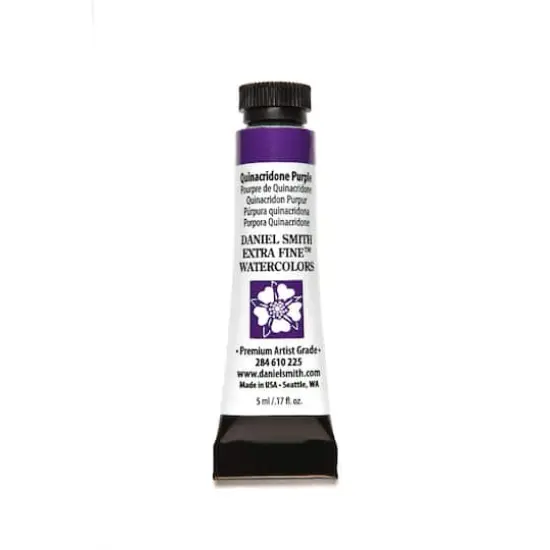 Daniel Smith Extra Fine™ Watercolor, 5mL Quinacridone Purple {1}