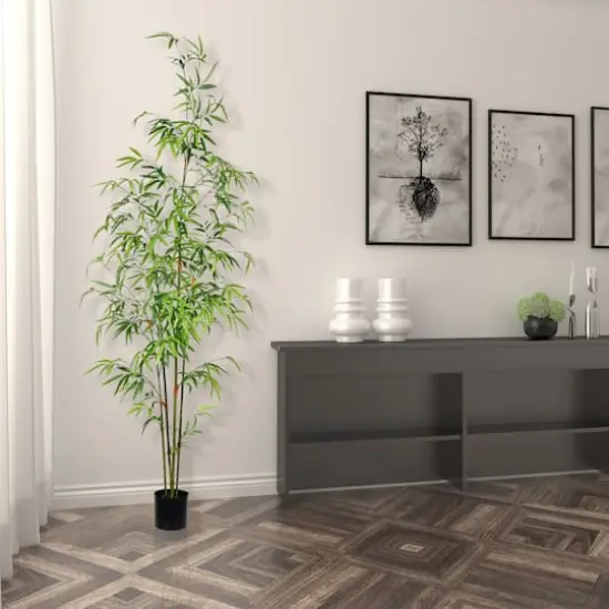 7ft. Potted Mini Bamboo Tree {3}