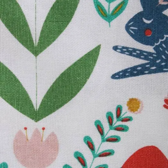 DII&reg; Easter Folk Garden Kitchen Textiles Dishtowel Set {8}