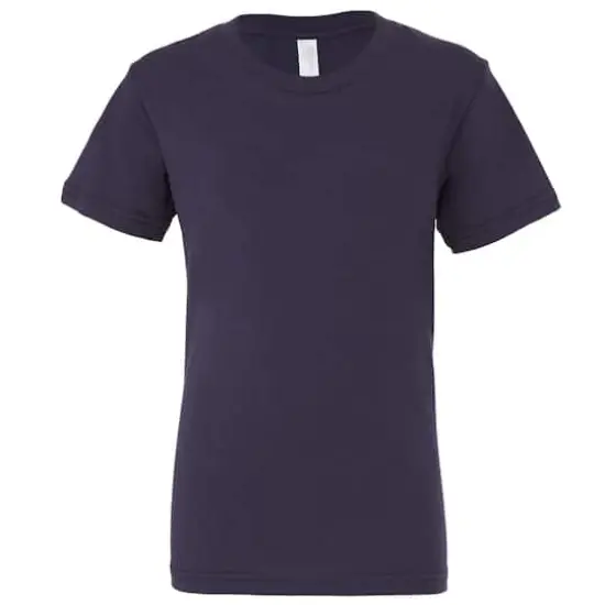 BELLA+CANVAS&reg; Short Sleeve Jersey Youth T-Shirt Navy {1}
