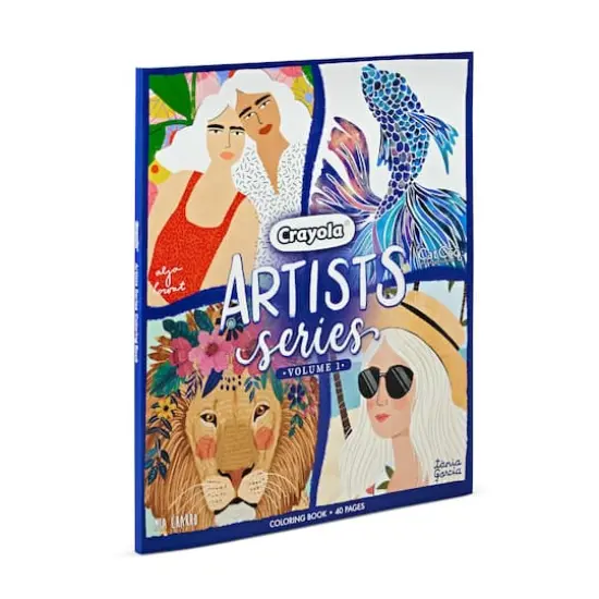 Crayola&reg; Artist Series Volume 1 Coloring Book {8}