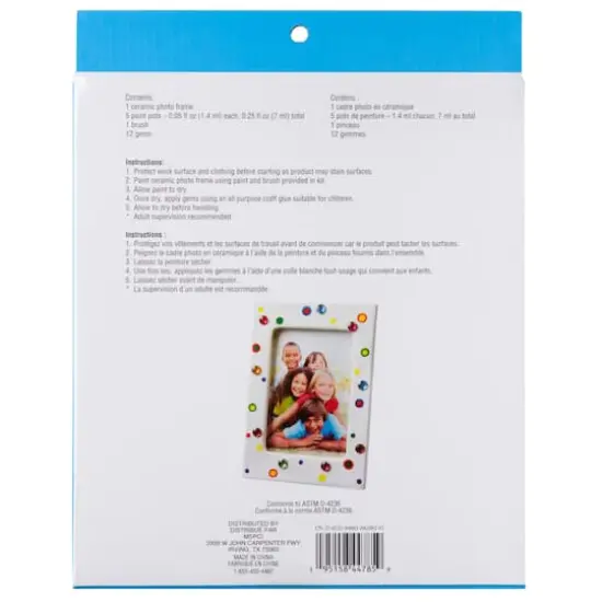 Color-In Ceramic Photo Frame Kit by Creatology&trade; {5}