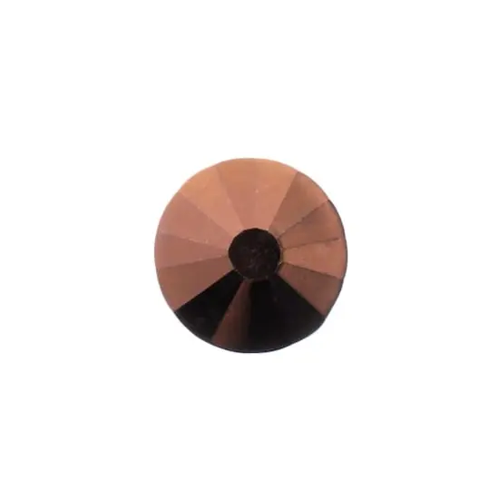 John Bead Crystal Lane SS30 Metallic Glass Round Flatback Rhinestones, 72ct. Rose Gold {3}