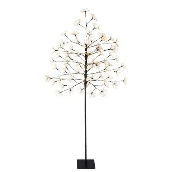 6ft. Pre-Lit Twig Artificial Christmas Tree, Warm White Micro LED Lights {1}