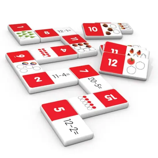 Junior Learning&reg; Match & Learn Subtraction Dominoes {1}
