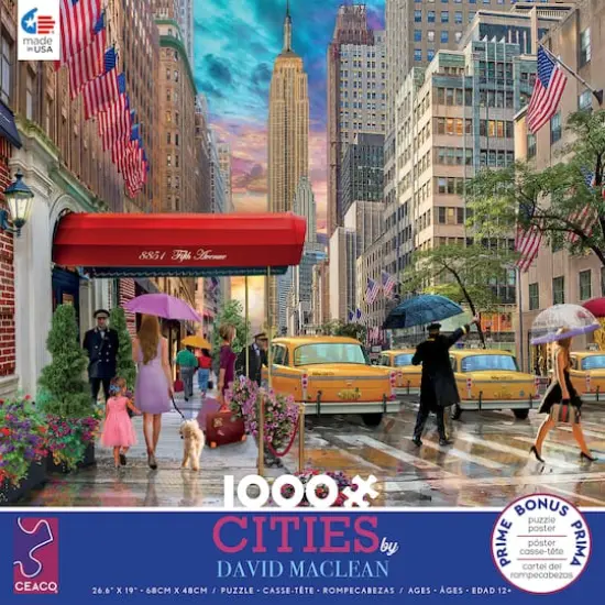 Assorted Various Artist 1,000-Piece Jigsaw Puzzle {10}