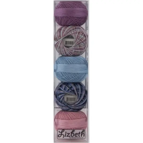 Handy Hands Lizbeth Country Cordonnet Cotton Thread Pack, Size 10 {1}
